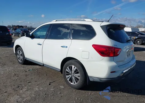 2017 Nissan Pathfinder S from USA, damaged, VIN 5N1DR2MM8HC910436